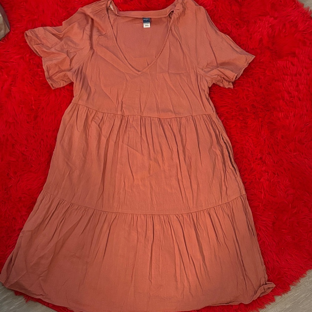Old Navy Maternity Dress in Coral